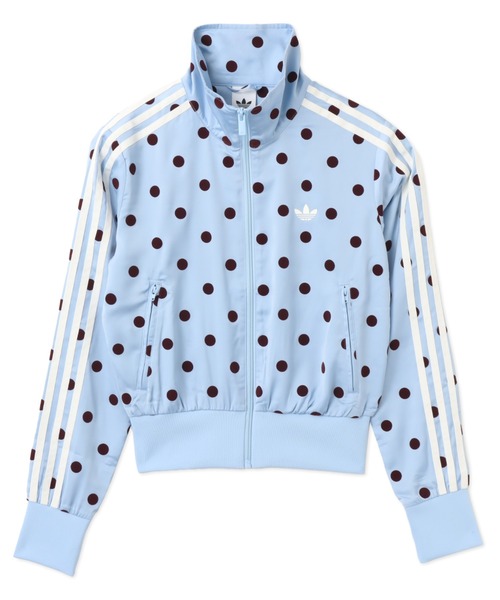 adidas サテン ポルカドット TT トラックトップ 水玉 M アディダス サテン水玉TTトラックトップ - ブラック | アディダス ジャパン