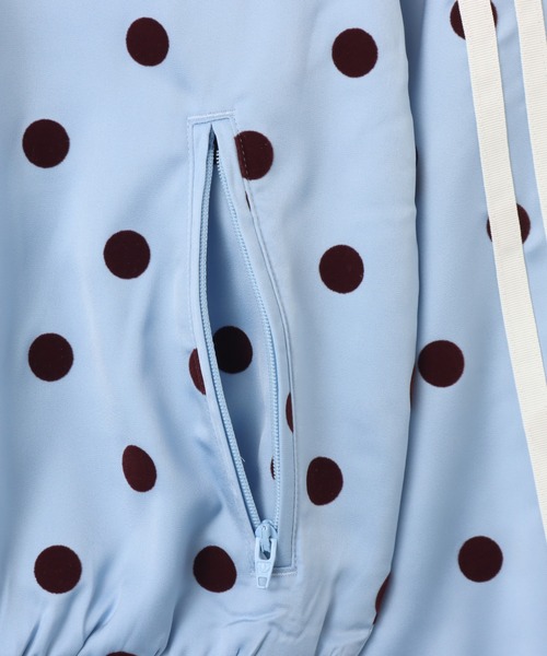adidas SATIN POLKA DOTS Track Top / アディダス サテン水玉 トラック