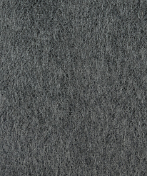 K.T KIYOKO TAKASE（キヨコタカセ）の「アルパカシャギー ノーカラージャコット（その他アウター・レディース・ライトグレー/チャコール・9号）」の5枚目の写真