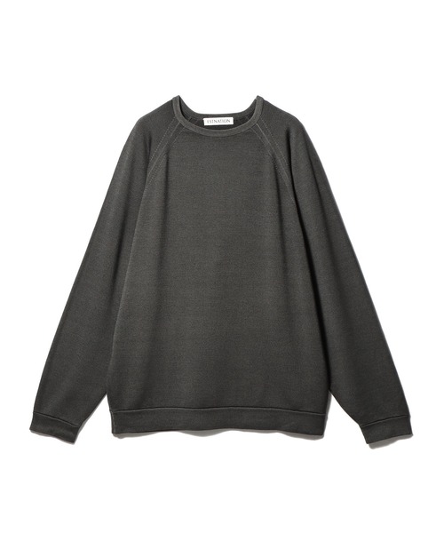 ESTNATION（エストネーション）の「ESTNATION / スノーダイ クルーネックニット（ニット/セーター・メンズ・オレンジ/ライトグレー/チャコールグレー・MEDIUM/LARGE）」の18枚目の写真