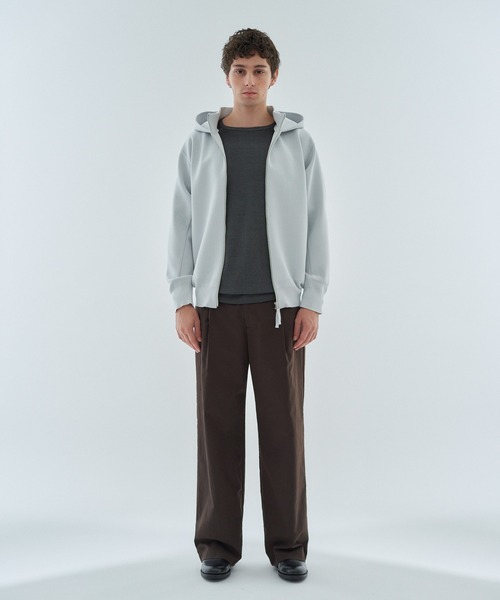 ESTNATION（エストネーション）の「ESTNATION / スノーダイ クルーネックニット（ニット/セーター・メンズ・オレンジ/ライトグレー/チャコールグレー・MEDIUM/LARGE）」の17枚目の写真