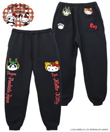 ハローキティコラボ（ハローキティコラボ）の「Hello Kitty×PANDIESTA　なりきり龍虎スウェットパンツ(M2)（スウェットパンツ）」