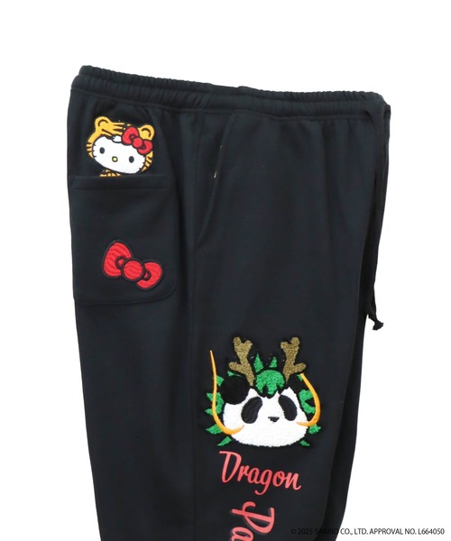 セール】Hello Kitty×PANDIESTA なりきり龍虎スウェットパンツ(M2
