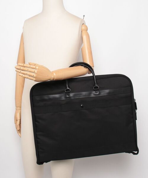 【美品✨CORDURA】ガーメントバッグ スーツバッグ 鞄 カバン ブラック 黒 ガーメントバッグ/ブラック/CORDURA（スーツケース/キャリーバッグ
