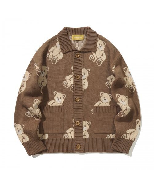 MAINBOOTH(メインブース)の「Teddy Bear Cardigan(COCOA)(カーディガン/ボレロ・レディース・その他・ONE SIZE)」の16枚目の写真