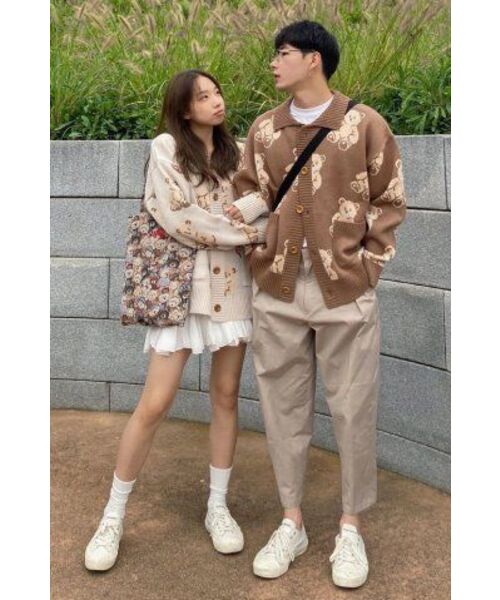 MAINBOOTH(メインブース)の「Teddy Bear Cardigan(COCOA)(カーディガン/ボレロ・レディース・その他・ONE SIZE)」の7枚目の写真