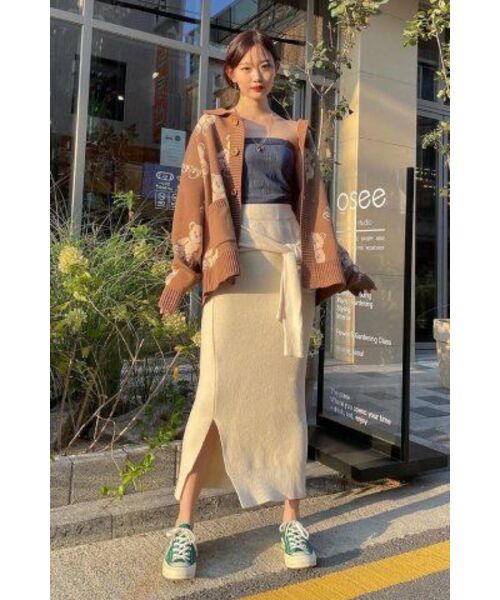 MAINBOOTH(メインブース)の「Teddy Bear Cardigan(COCOA)(カーディガン/ボレロ・レディース・その他・ONE SIZE)」の9枚目の写真