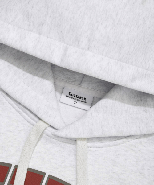 COVERNAT(カバーナット)の「アーチロゴドロップフィットフードパーカー ヘザーグレー(パーカー・レディース・その他・SMALL/MEDIUM/LARGE)」の3枚目の写真