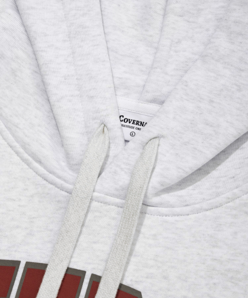 COVERNAT(カバーナット)の「アーチロゴドロップフィットフードパーカー ヘザーグレー(パーカー・レディース・その他・SMALL/MEDIUM/LARGE)」の4枚目の写真