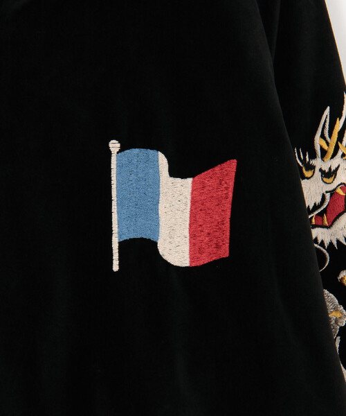 TAILOR TOYO（テーラートウヨウ）の「TAILOR TOYO | 〈別注〉リバーシブル スーベニアジャケット MEN（スカジャン・メンズ・ブラック・XL/L/XXL）」の17枚目の写真