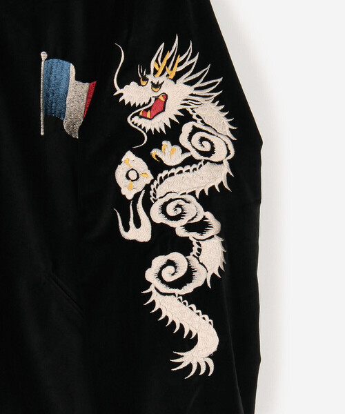 TAILOR TOYO（テーラートウヨウ）の「TAILOR TOYO | 〈別注〉リバーシブル スーベニアジャケット MEN（スカジャン・メンズ・ブラック・XL/L/XXL）」の20枚目の写真