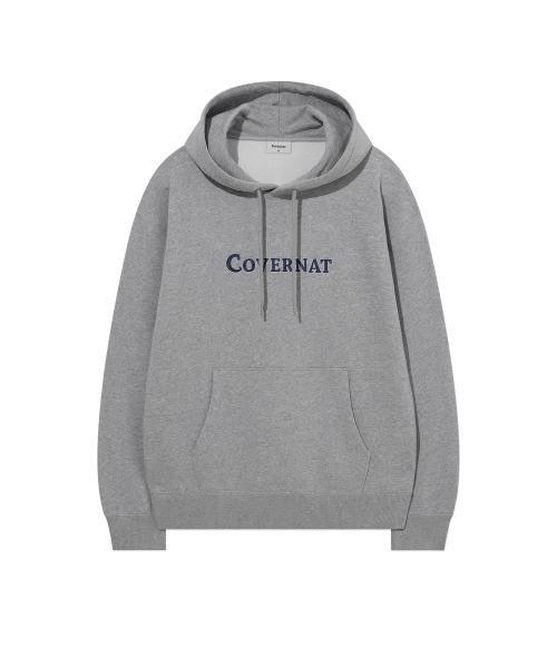 COVERNAT(カバーナット)の「センターアセンティックフードパーカー メランジェグレー(パーカー・レディース・その他・X-SMALL/MEDIUM/LARGE/X-LARGE/XX-LARGE/SMALL)」の1枚目の写真
