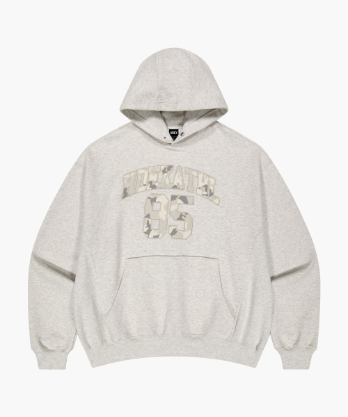 HDEX（エイチデックス）の「アスレチック85 フードパーカー (オートミール)（パーカー・メンズ・オートミール・MEDIUM/LARGE/X-LARGE/2XL）」の2枚目の写真