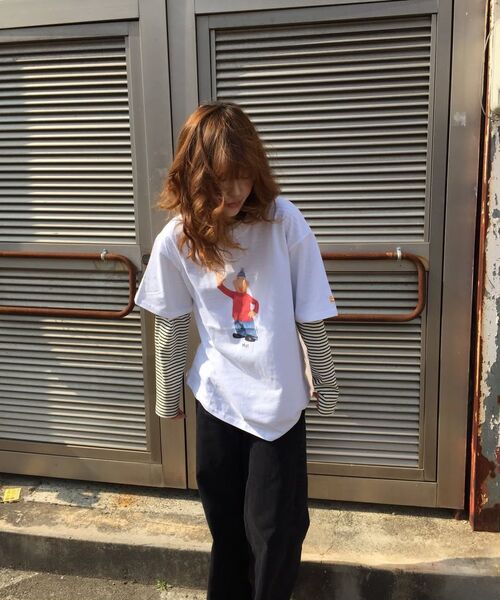MAINBOOTH（メインブース）の「[パトワマット] マットTシャツ(ホワイト)（Tシャツ/カットソー・レディース・その他・2/3）」の11枚目の写真