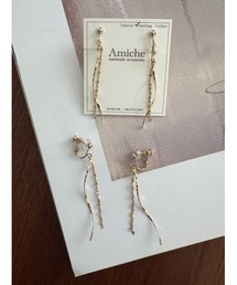 【Amiche】ステッィクチャームイヤリング(MA)