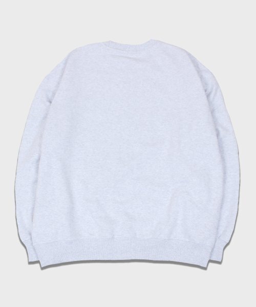 CAMEL WORK（キャメルワーク）の「スプレイ絵文字スウェットシャツ（アッシュグレー）（スウェット・メンズ・その他・MEDIUM/LARGE/X-LARGE）」の3枚目の写真