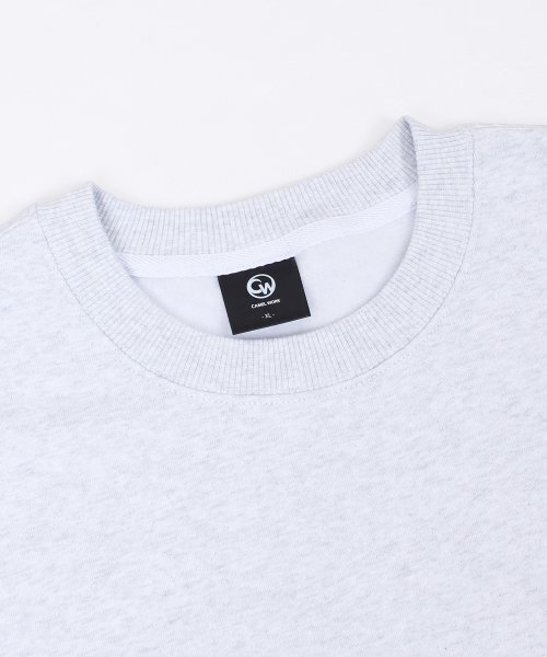 CAMEL WORK（キャメルワーク）の「スプレイ絵文字スウェットシャツ（アッシュグレー）（スウェット・メンズ・その他・MEDIUM/LARGE/X-LARGE）」の5枚目の写真