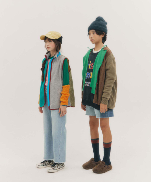 FRISE(フリゼ)の「ヴィンテージカーディガン_ブラウン_キッズ(カーディガン/ボレロ・レディース・その他・130/110/120)」の6枚目の写真