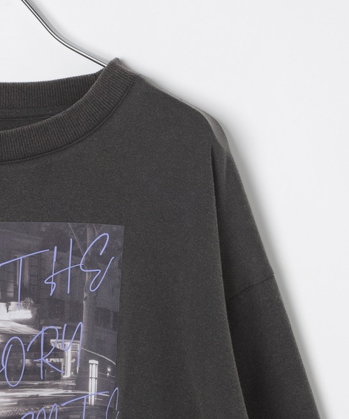 PAGEBOY（ページボーイ）の「ネオンロゴレイヤードロンＴ（Tシャツ/カットソー・レディース・ベージュ/オフホワイト/ブラック・FREE）」の18枚目の写真