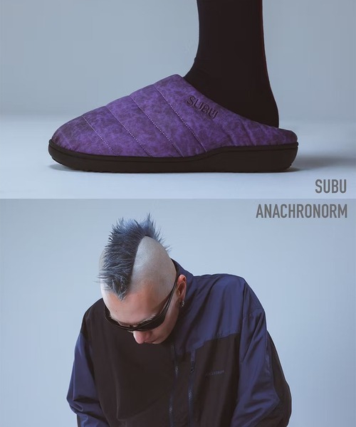 Anachronorm（アナクロノーム）の「【SUBU×ANACHRONORM】SUBU×ANACHRONORM DIRTPAINT NYLON  SANDALS（サンダル・メンズ・パープル/ベージュ/ホワイト・1/3/2）」の13枚目の写真