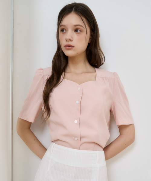 新品FETICO フェティコMUTTON SLEEVE TULLE BLOUSE fetico MUTTON SLEEVE TULLE BLOUSE