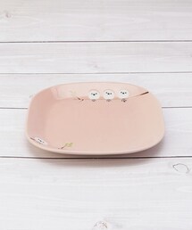 one'sterrace（ワンズテラス）の「シマエナガ スクエアプレート（食器）」