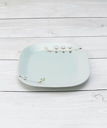 one'sterrace（ワンズテラス）の「シマエナガ スクエアプレート（食器）」