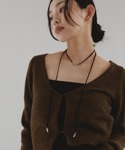 hellam（へラム）の「ロングチョーカーネックレス（チョーカー・レディース・シルバー・FREE）」の6枚目の写真