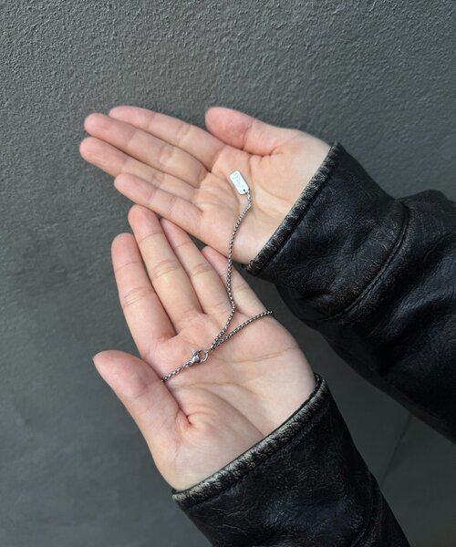 WHO'S WHO gallery(フーズフーギャラリー)の「CROSS×HEART MOTIF NECKLACE(ネックレス・レディース・シルバー・FREE)」の8枚目の写真