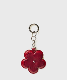 Flor（フロル）の「パンジーキーホルダー Pansy Keyring Red（チャーム）」