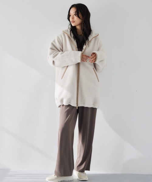 セール】BARNYARDSTORM / ボアフーディーコート（その他アウター