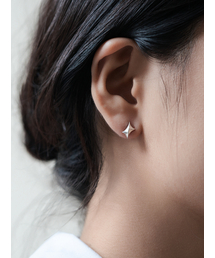 Headlight Earrings S - Silver