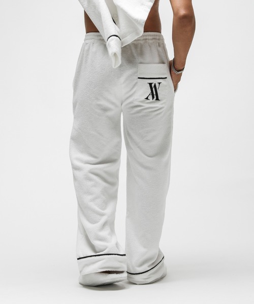 VANQUISH（ヴァンキッシュ）の「VANQUISH / ヴァンキッシュ パイル ロングパンツ（その他パンツ・メンズ・ホワイト/ブラック・L/M）」の14枚目の写真