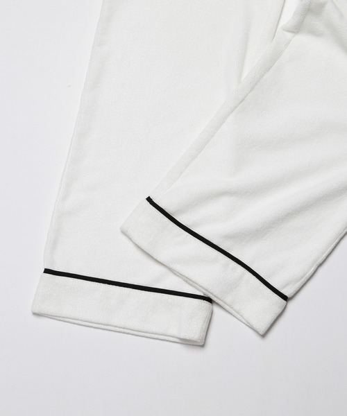 VANQUISH（ヴァンキッシュ）の「VANQUISH / ヴァンキッシュ パイル ロングパンツ（その他パンツ・メンズ・ホワイト/ブラック・L/M）」の9枚目の写真