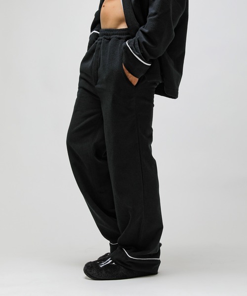 VANQUISH（ヴァンキッシュ）の「VANQUISH / ヴァンキッシュ パイル ロングパンツ（その他パンツ・メンズ・ホワイト/ブラック・L/M）」の11枚目の写真