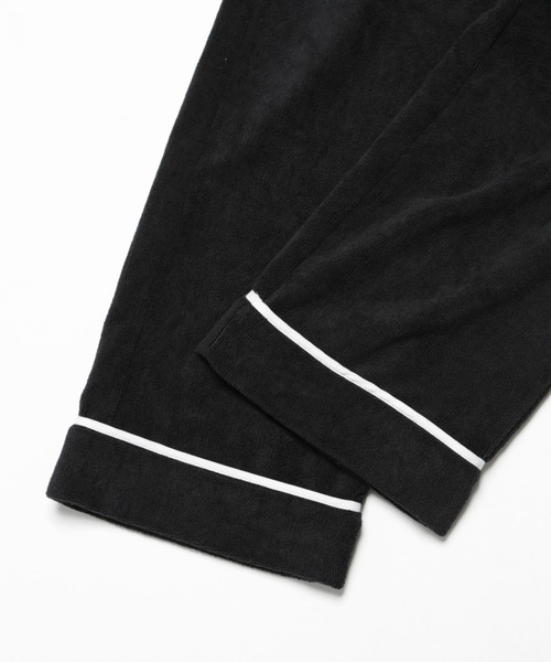 VANQUISH（ヴァンキッシュ）の「VANQUISH / ヴァンキッシュ パイル ロングパンツ（その他パンツ・メンズ・ホワイト/ブラック・L/M）」の5枚目の写真
