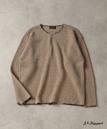 JOURNAL STANDARD J.S HOMESTEAD | J.S.Homestead / ブランケット ステッチ リブ ニット(ニット/セーター)