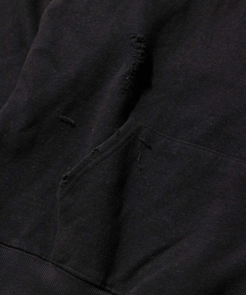 THRIFTY LOOK(スリフティールック)の「THRIFTY LOOK / スリフティールック WORN-OUT 'RAGE AGAINST THE MACHINE' HOODIE レイジアゲインストザマシーン(パーカー・メンズ・ブラック/マルーン・LARGE/X-LARGE)」の8枚目の写真
