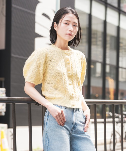 Levi´s/リーバイス PAULINEポインテールショートスリーブカーディガン