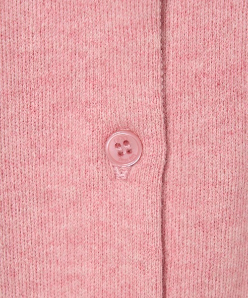 three dots(スリードッツ)の「コットンメランジ クルーネックカーディガン(カーディガン/ボレロ・レディース・ブルー系その他2/ブルー系その他/レッド系その他・SMALL/MEDIUM)」の9枚目の写真
