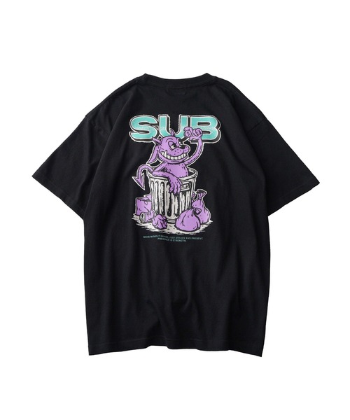 Subciety(サブサエティ)の「Dustbox tee(Tシャツ/カットソー・メンズ・ホワイト/ブラック/グレー・SMALL/MEDIUM/LARGE/X-LARGE/XX-LARGE)」の6枚目の写真