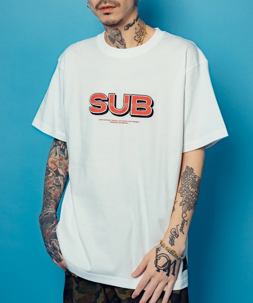 Subciety(サブサエティ)の「Dustbox tee(Tシャツ/カットソー・メンズ・ホワイト/ブラック/グレー・SMALL/MEDIUM/LARGE/X-LARGE/XX-LARGE)」の10枚目の写真