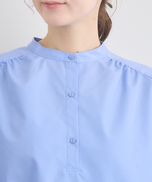 KATHARINE ROSS（キャサリンロス）の「【KATHARINE ROSS】レイヤードシャツ（シャツ/ブラウス・レディース・ライトグレー/オフホワイト/ブルー・MEDIUM）」の16枚目の写真