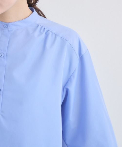 KATHARINE ROSS（キャサリンロス）の「【KATHARINE ROSS】レイヤードシャツ（シャツ/ブラウス・レディース・ライトグレー/オフホワイト/ブルー・MEDIUM）」の15枚目の写真