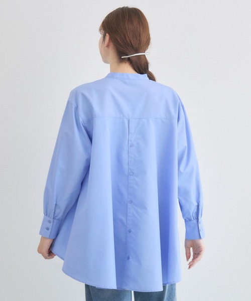 KATHARINE ROSS（キャサリンロス）の「【KATHARINE ROSS】レイヤードシャツ（シャツ/ブラウス・レディース・ライトグレー/オフホワイト/ブルー・MEDIUM）」の17枚目の写真