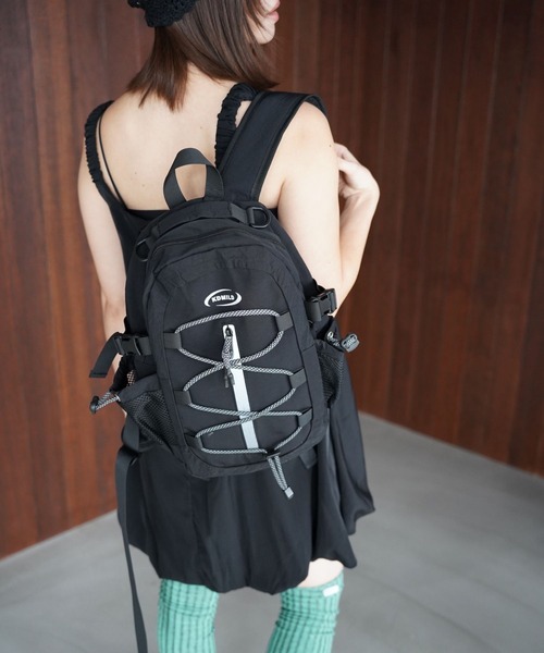 完売品　新品　MILKBOY SPACE BAG スペースバッグ　UFOバッグ セール】【SANSeLF】コンパクトフロントコードバックパック saa26s005