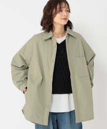 studio CLIP | 【撥水・防風・マシンウォッシャブル・軽量・保温】中綿シャツジャケット[プチサイズあり](その他アウター)