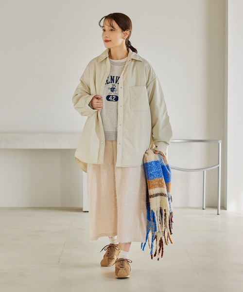 セール】【撥水・防風・マシンウォッシャブル・軽量・保温】中綿シャツ