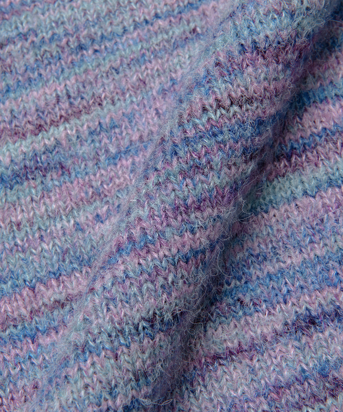 LMCの「OVAL MULTI COLOR KNIT purple（ニット/セーター・レディース・その他・S/M/L）」の6枚目の写真