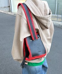 SOUNDSGOOOOD | 【SOUNDS GOOOOD】ワンハンドルカガリワンショルダーレザーバッグ(トートバッグ)